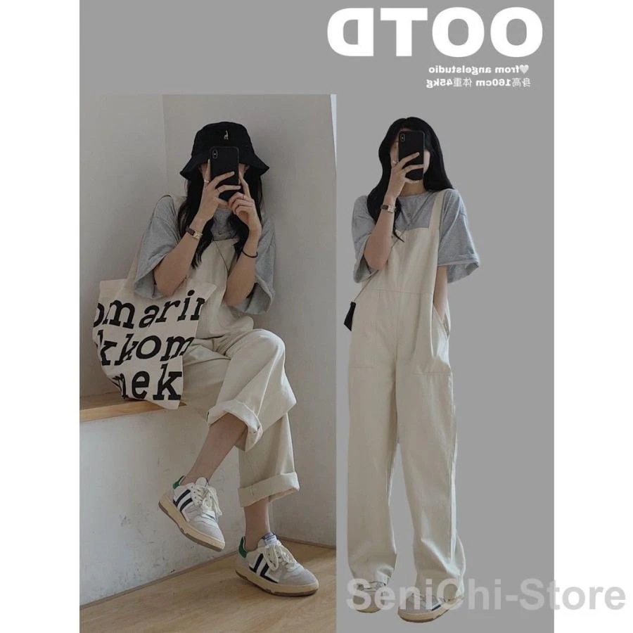 【今季トレンド】 サロペット オーバーオール パンツ レディースロング丈 ワイドパンツ 春夏 ホワイト 白 おしゃれ ロングズボン 大きいサイズ サロペット 着痩せ 通勤 可愛い 4,602円