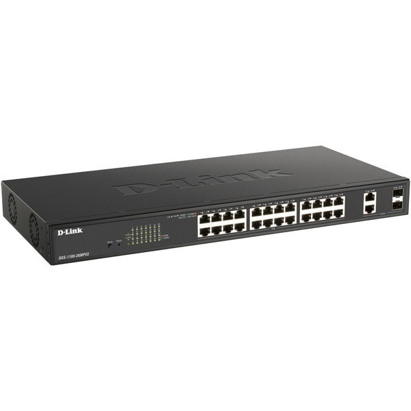 DGS-1100-26MPV2/A3 [DGS-1100-26MPV2 ギガビットL2 EasyスマートスイッチPoE+対応(最大370W給電)] 64,114円