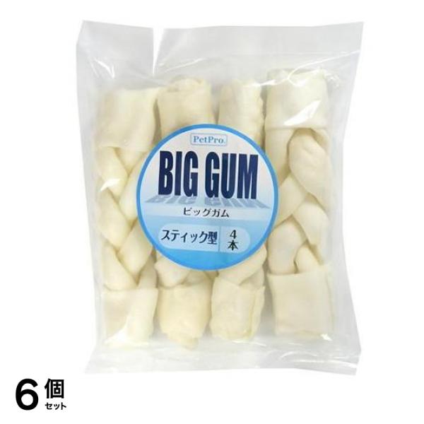ペットプロ 大型犬用 BIG(ビッグ)ガム スティック型 4本入 6個セット