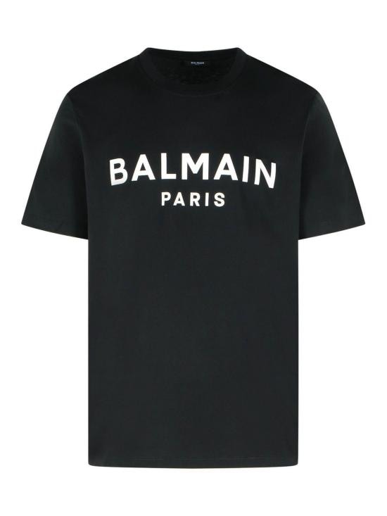 BALMAIN Men T-Shirts GH1EG000BD45 EAB Black