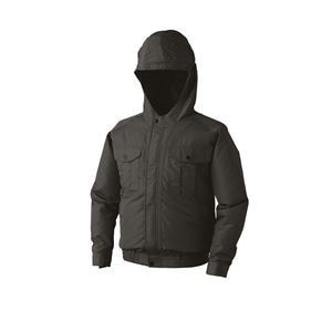 KU90810 空調服 R ポリエステル製フード付き FAN2200G・RD9261・LIPRO2セット チャコール XL