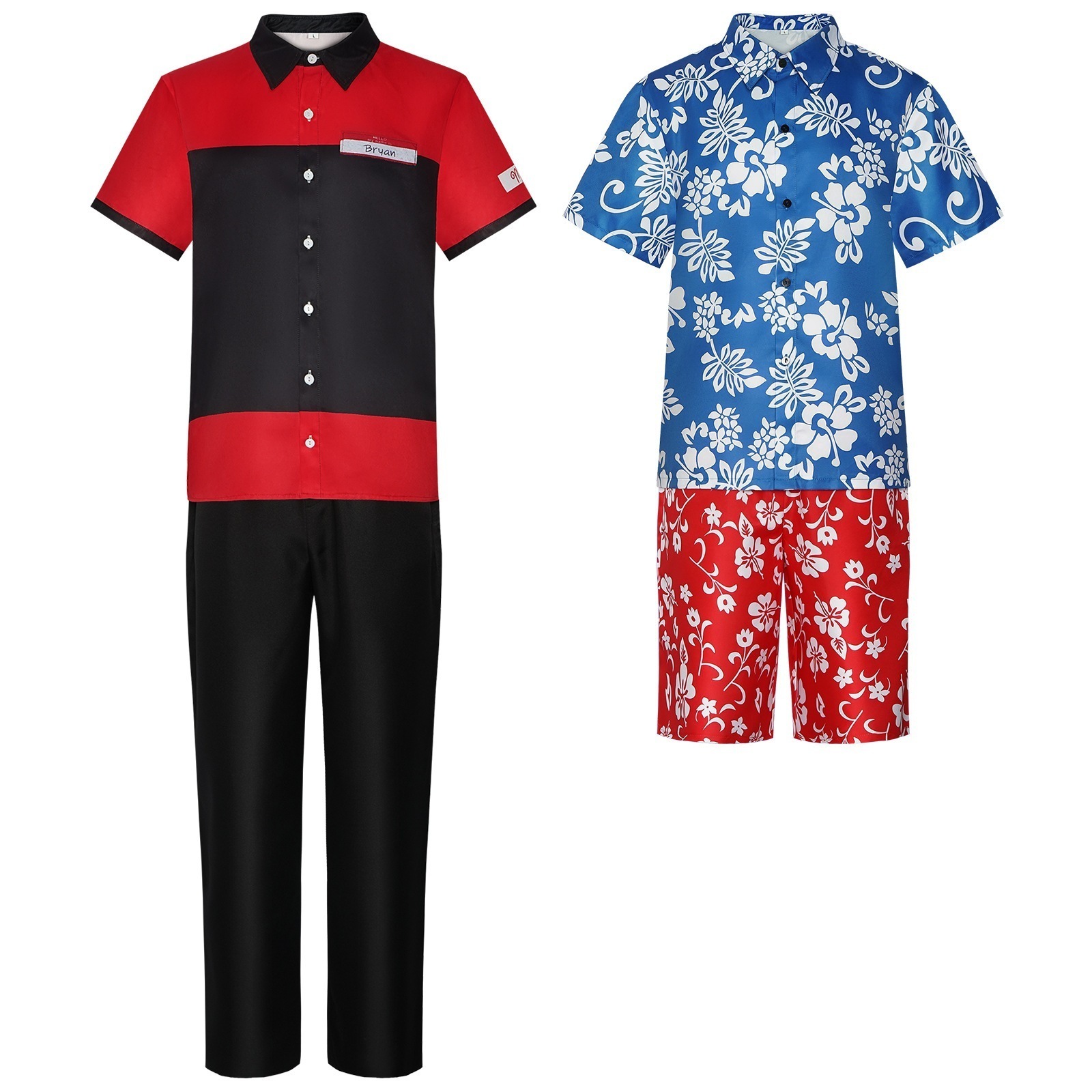 【限時割!引!】マニーバーガー店员cos服bryantylerブライアンコスプレ衣装