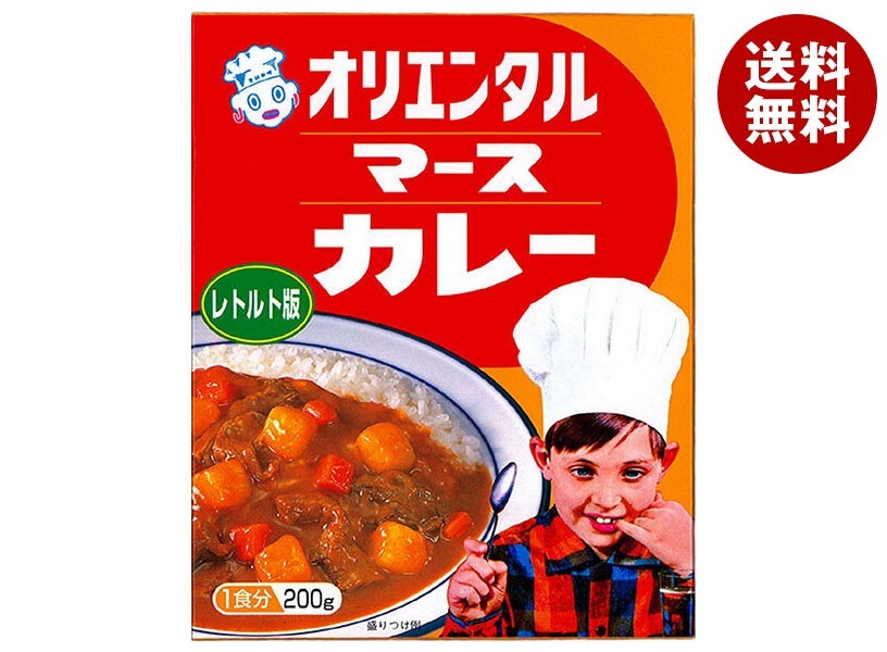 オリエンタル マースカレーレトルト版 200g×30個入×(2ケース)