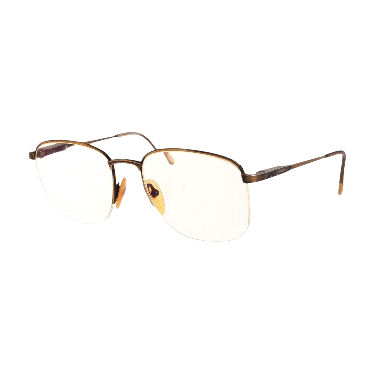 ヴィンテージ ゴールド ガラス/チタン 1227 メガネ メンズ 410832