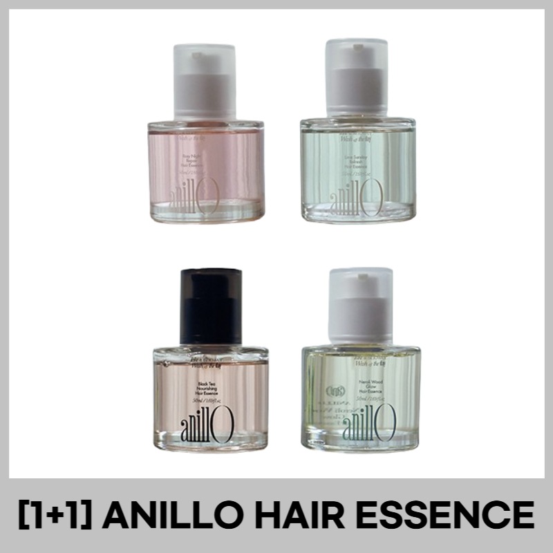[1+1]ヘア エッセンス オイル 50ml+50ml, 4種 択2 + free gift(マスクパック)