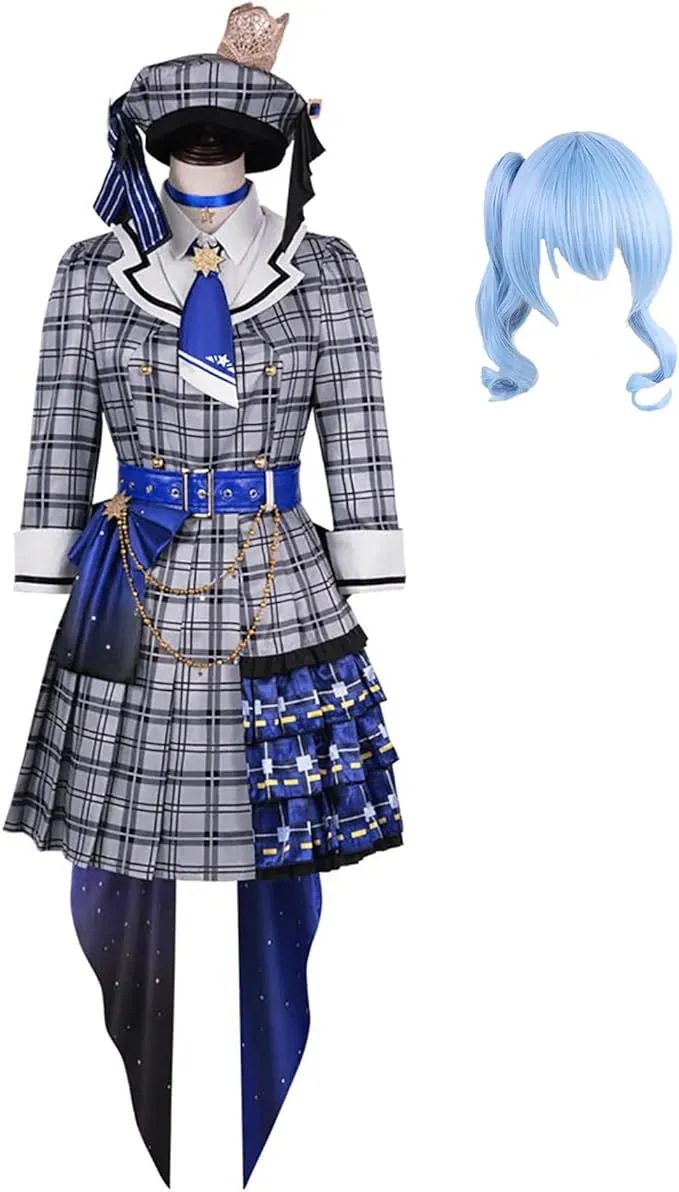 人気星街すいせい コスプレ衣装 ウィッグ 靴 仮装 変装 ハロウィン クリスマス 学園祭 文化祭 仮装 コスチューム プレゼント 祭り 夏祭り ステージ 誕生日 忘年会 イベント