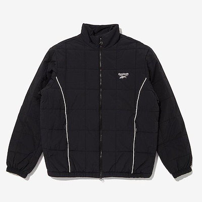 スクエアキルティングパディングジャケット ブラック REJU5FP35BK 19,219円