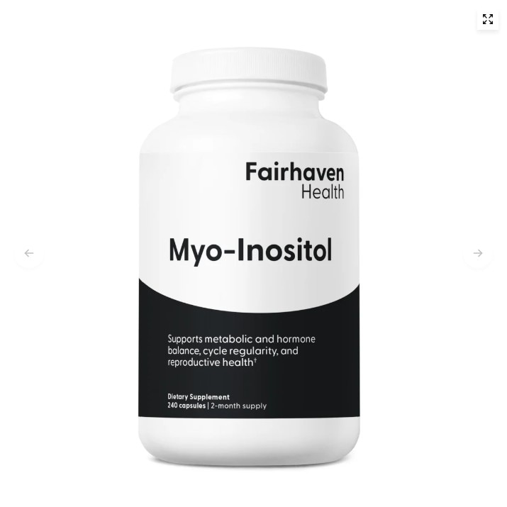 Fairhaven Health Myo-Inositol 240ct 妊娠準備栄養剤 4,710円
