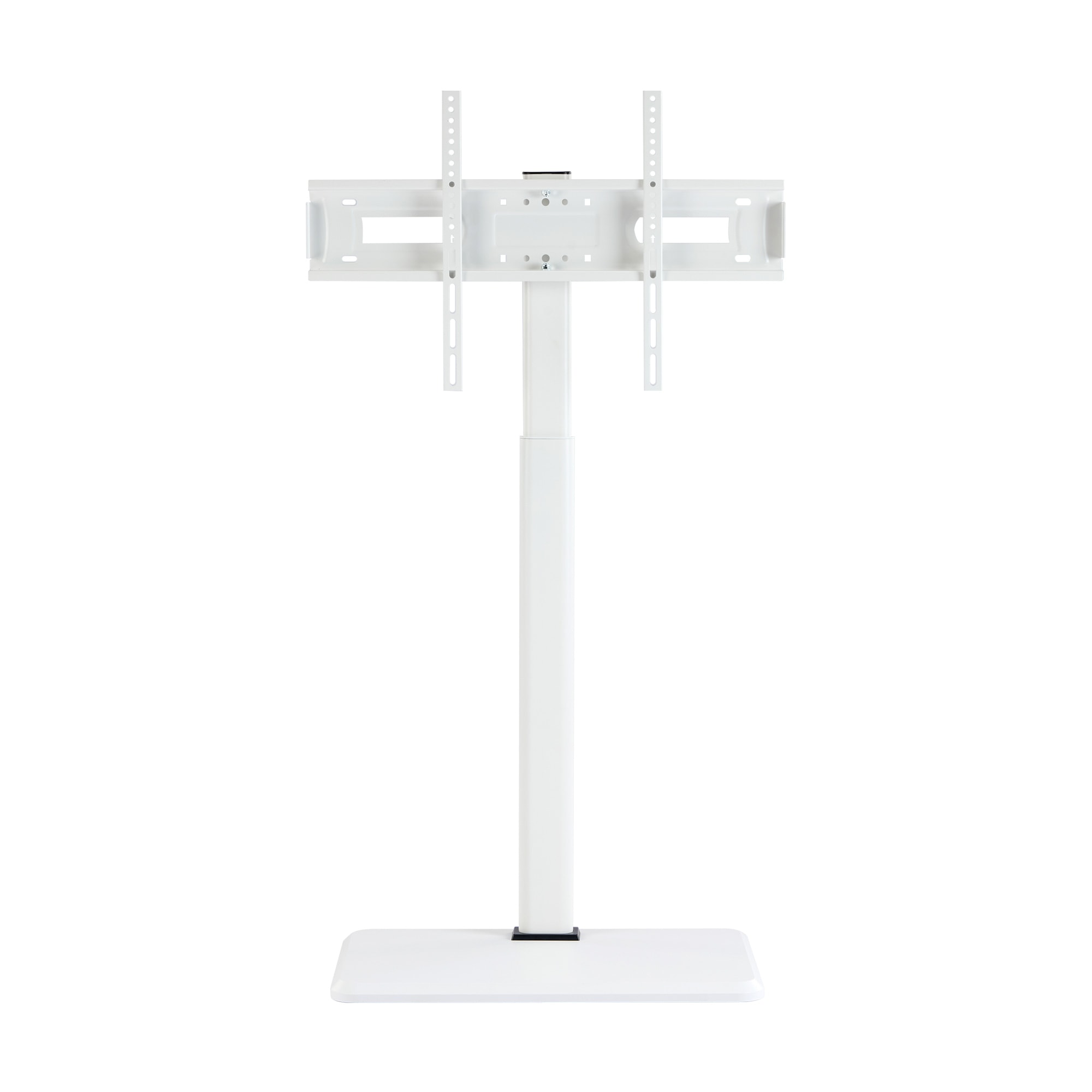 テレビスタンド キャスター付き 壁寄せ ロータイプ 耐震 テレビ台 WALL 単品 棚板 セット テレビ 対応 首振り 角度 調整 壁掛け風 おしゃれ シンプル 白 木目 回転 移動式 TV台 ウォG