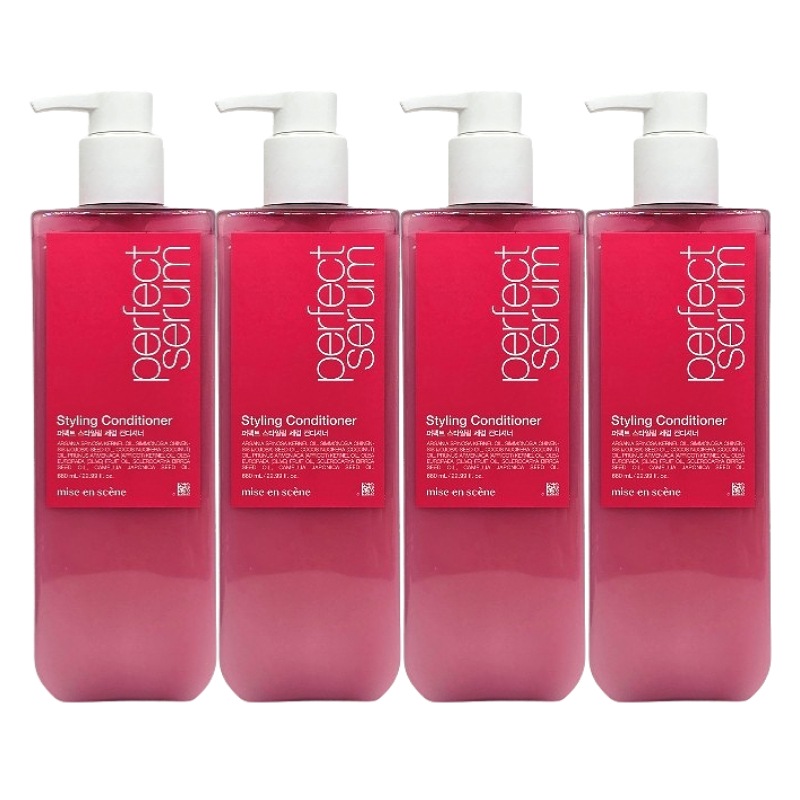 【大容量4本セット】パーフェクトスタイリング セラムコンディショナー 680mL × 4本韓国ヘアケア スタイリングしやすい髪へうねり・広がりケア＆さらさら仕上げ