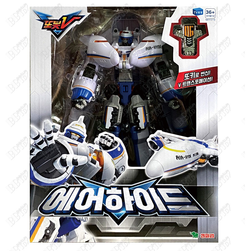 TOBOT V Air Hyde エアハイド/ホワイト 変身ロボット 韓国ロボット
