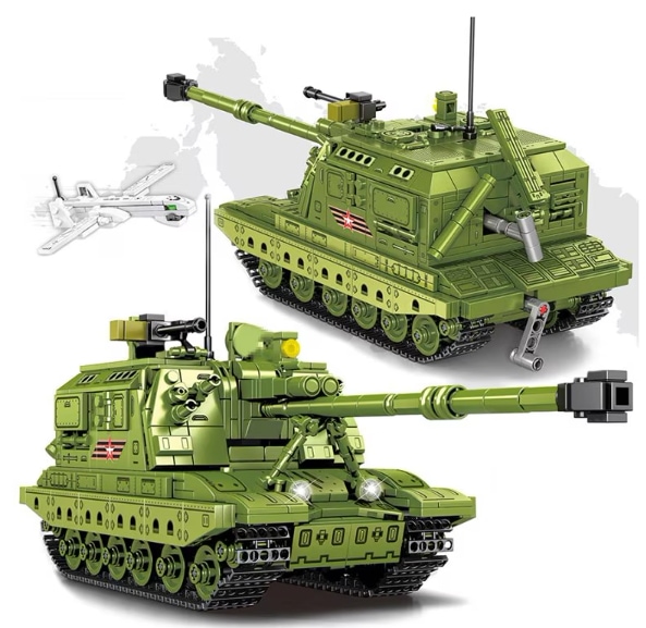 ブロック互換 レゴ 互換品 レゴミリタリーロシア戦車　2S19ムスタ-S 戦車 互換品クリスマス プレゼント ギフト 誕生日