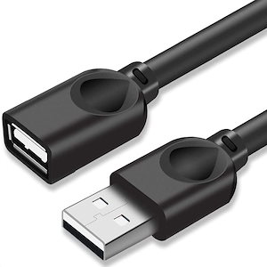 USB 延長ケーブル 1.5M 3M 5M 急速 延長コード 高速転送 金メッキコネクタ