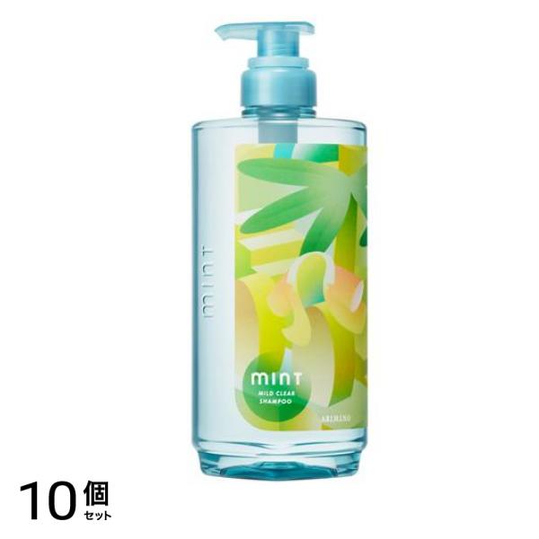 mint ミント シャンプー 薬用マイルドクリア ポンプ 550mL 10個セット