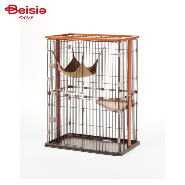 ボンビアルコン ウッドワンサークルキャット 2段 ペット