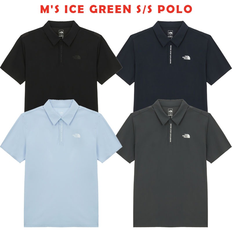 韓国正規品保証 関税負担なしNT7PS02A MS ICE GREEN S S POLOイリー 基本 着装 男子 女子 人気 韓国 ファッション 男女共用 アウトドア
