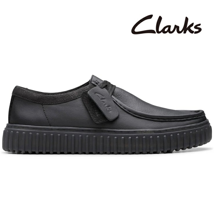 トーヒルロー ブラックレザー Torhill Lo 26181385 ワラビー デザートブーツ モカシン