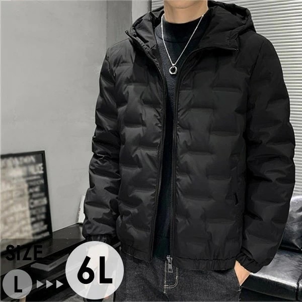 メンズ ダウンジャケット ダウンコート 90％ダウン 防寒 秋冬用 ショート丈 メンズコート アウター 冬服 高品質ダウン 大きいサイズ ポケット付き フード付き 撥水 厚手 男性用 おしゃれ あった