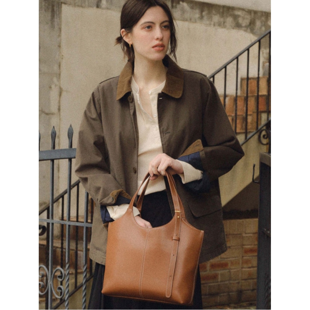 デメリエル 90 ベネタバッグミディアムタンブラウン