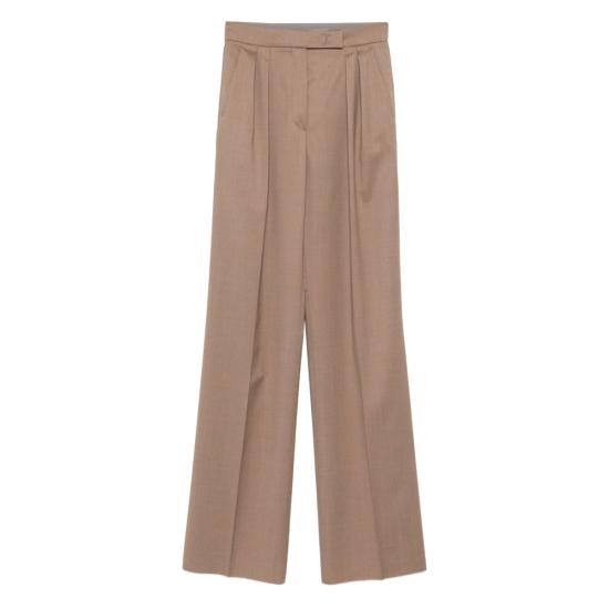 MAX MARA Women Straight Pants MXMZIMINO 266 001 BROWN