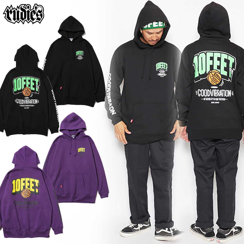 【RUDIES/ルーディーズ】コラボプルオーバーパーカー/10-FEET x RUDIES HOODSWEAT 86547 86549rudies スウェット パーカー テンフィート ストリート