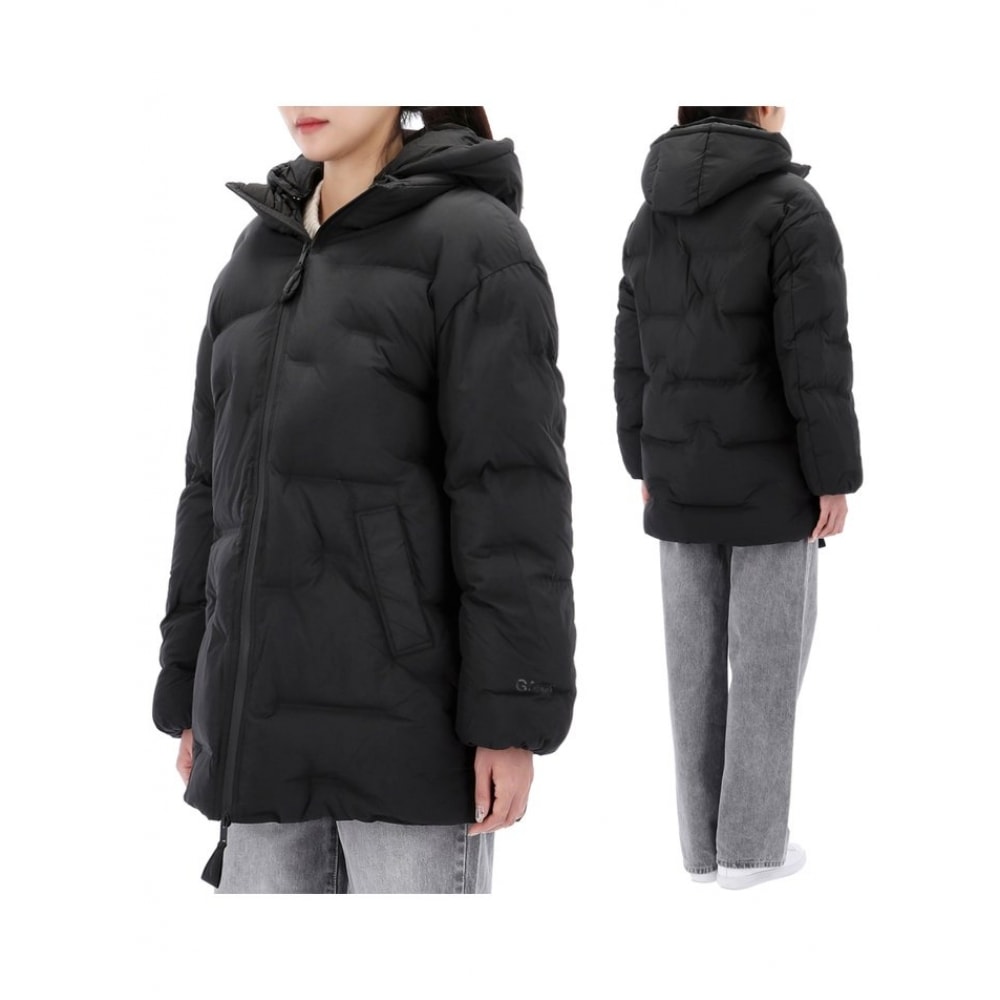 23FW ガニブラックポリエステルパッド入りジャケット F8390 099