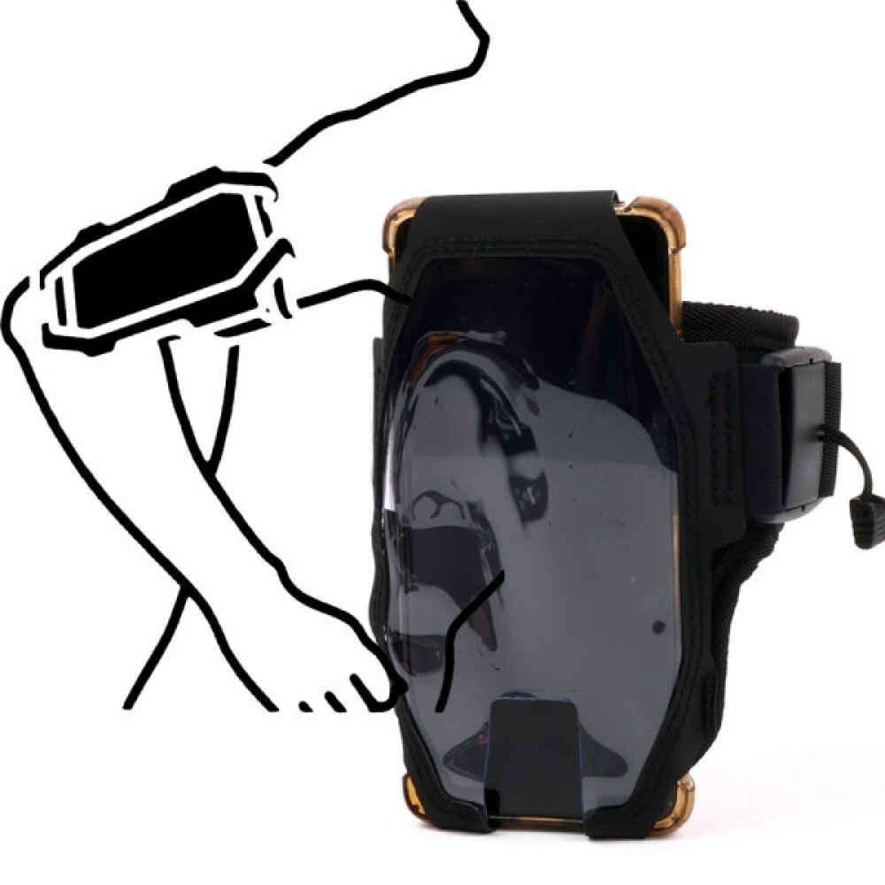 アディダスランニング 2ウェイスマートフォンアームバンドホルダーバッグケース携帯電話ランニング登山フィットネス