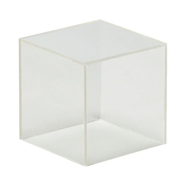 (まとめ) クルーズ アクリルボックス5面体 クリア 10cm角 AB-100 1個 (×30セット)