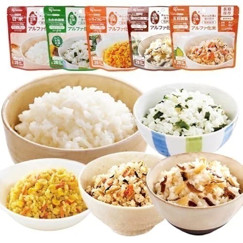 限定 Smart Basic(スマートベーシック) アルファ米 10食セット 非常食 長期保存 5年保存 (製造から) 5種×2食 スプーン付き