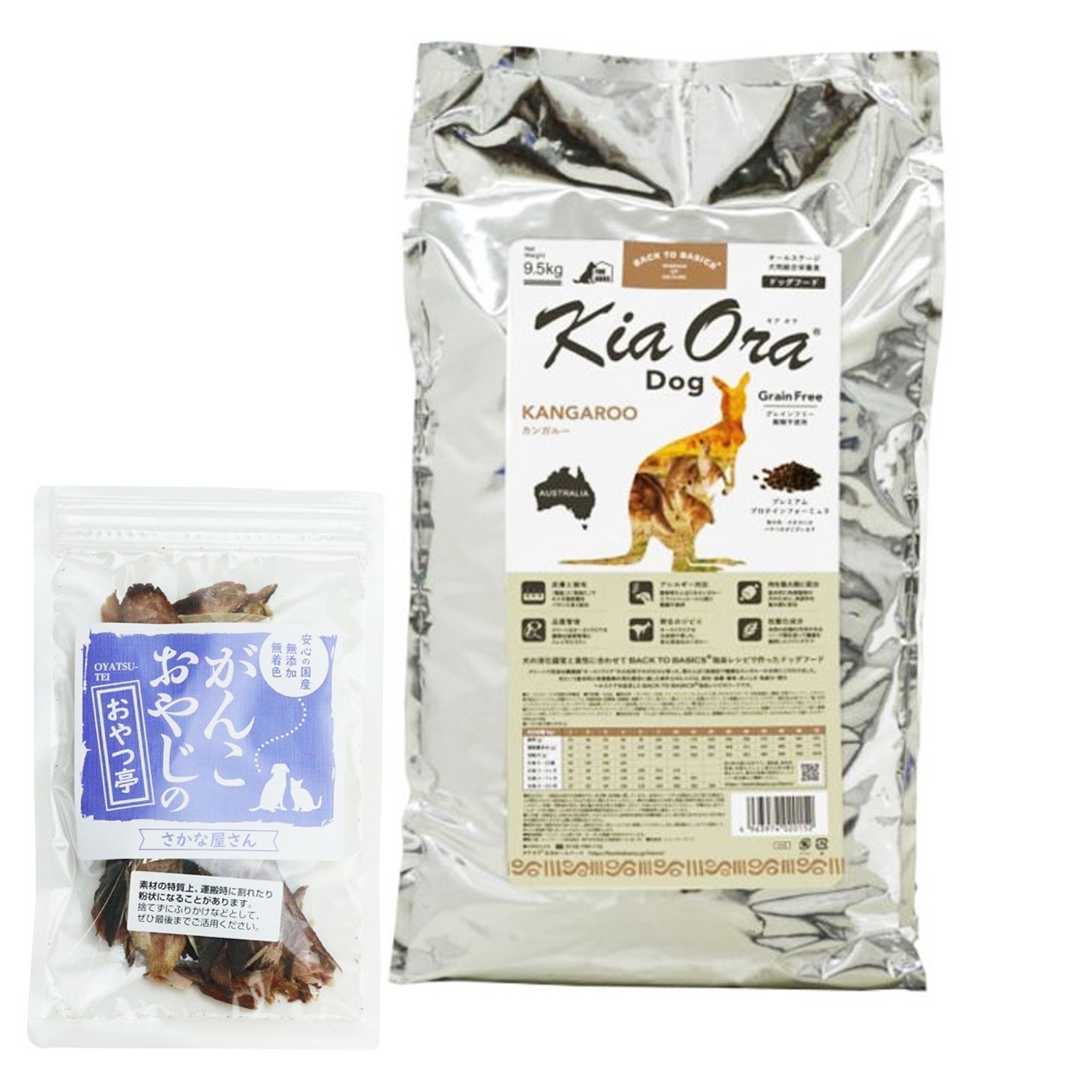 ドッグフード カンガルー 9.5kg【国産無添加さかなのおやつ付き】 22,275円