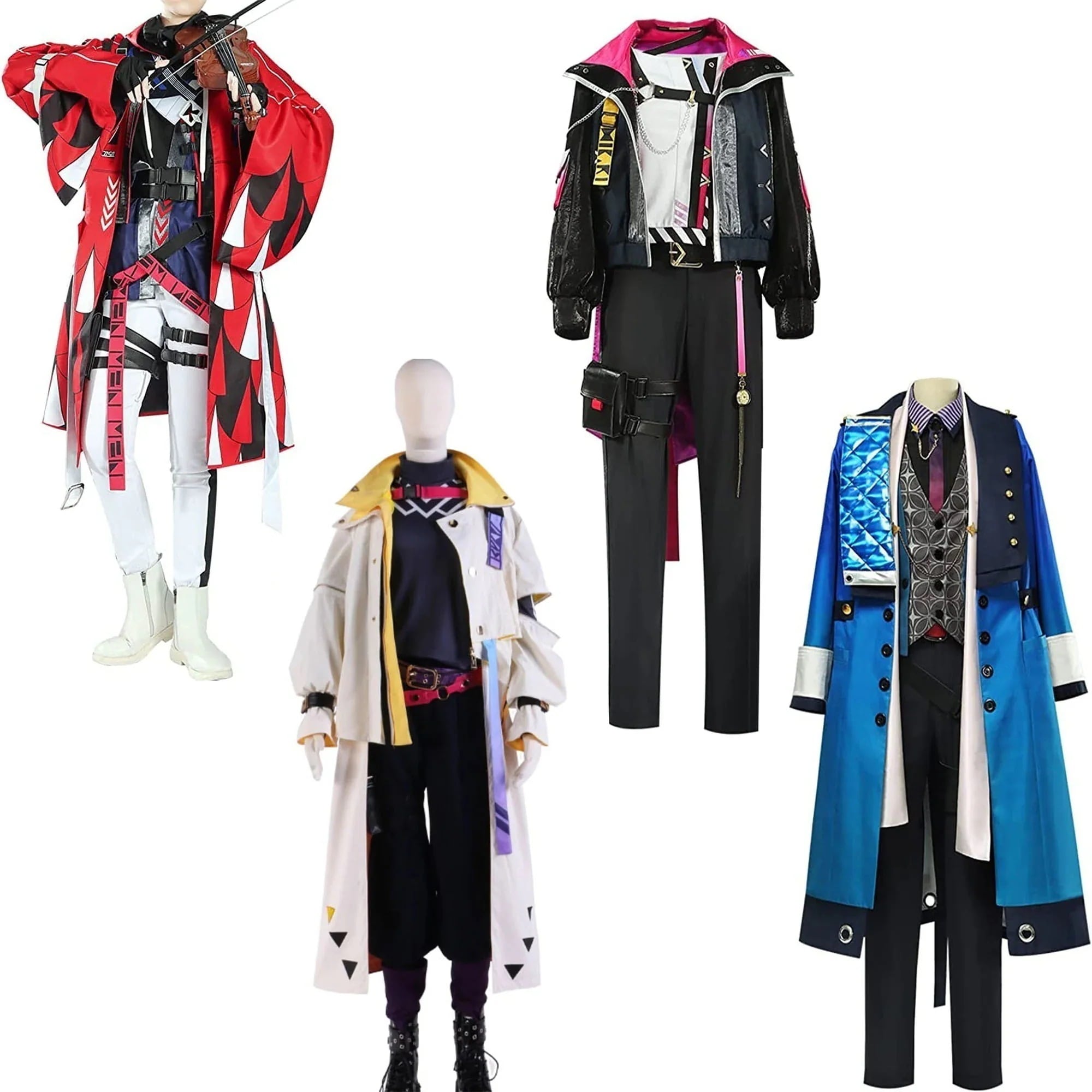 【全シリーズ発売中】 【値引き中】変装 ステージ服 仮装 ハロウィン コスプレ衣装 ふうらかなと しきなぎあきら 渡会雲雀 ダズルガーデン セラフ 四季凪アキラ 楽奏斗 にじさんじ VTuber S