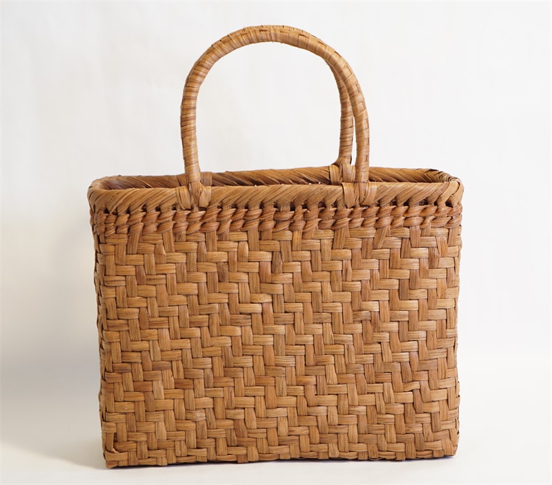 山葡萄 蔓 バック かご 籠 巾着 網代編み 職人の手作り 着服 山葡萄 かごバッグ 網代編み やまぶどう 山ぶどう カゴバッグ 持ち手 おしゃれ バスケット メルカド レディース ハンドバッグ 着物