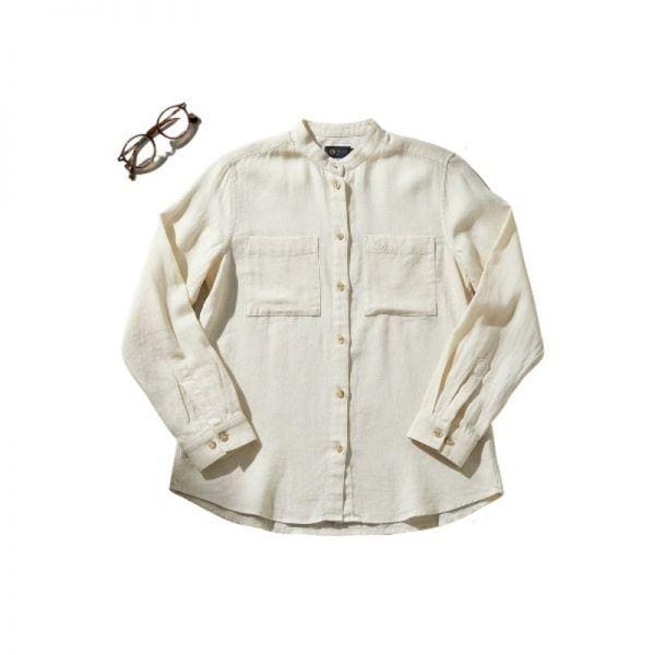 FJALLRAVEN 26SS 女性 オビック ヘンプ 長袖シャツ (14600149113) (OVIK HEMP SHIRT LS W)