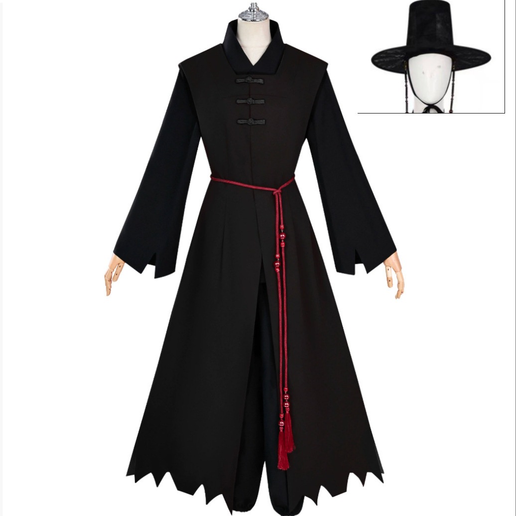 魔女狩り団男性コス服 サガ同型舞台パフォーマンス衣装 二次元ロールプレイ衣装