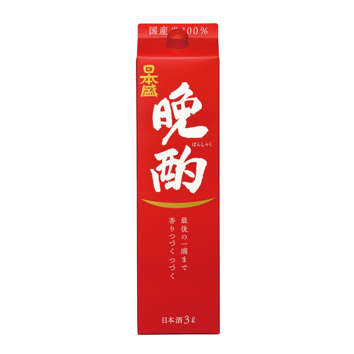 日本酒 日本盛 晩酌 パック 3L(3000ml) 4本入 2ケース(8本)