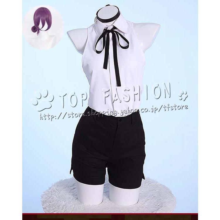 2026人気販売!チェンソーマン 風 レゼ 制服 コスプレ衣装 ウィッグ 靴 cosplay コスチューム ハロウィン クリスマス