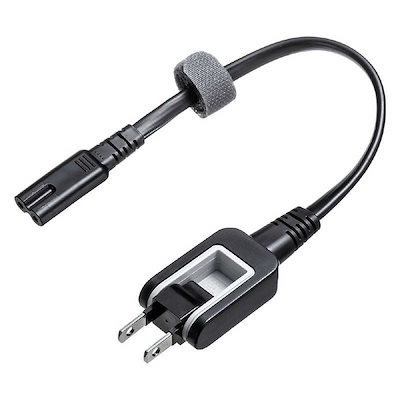 他サイト： サンワサプライ KB-DM2S12A-02 メガネ型コネクタ対応電源コード KBDM2S12A02の商品画像
