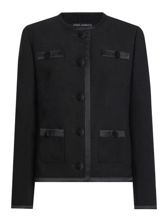 DOLCE & GABBANA Women Jackets F27EBT FU2L8N0000 BLACK