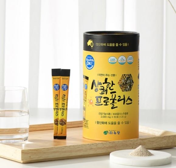 さわやかなプロポリス60包-1ボックス/韓国発送