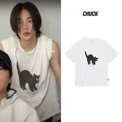 Stray Kidsヒョンジン着用☆【ERL】L/S Tシャツ ※在庫わずか Stray Kidsヒョンジン着用☆【ERL】L/S Tシャツ ※在庫わずか T