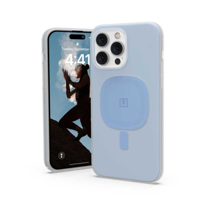 UAG　UbyUAG MagSafe対応 LUCENT2.0 セルリアン iPhone 14 Pro Max用　UAGUIPH22LBLMSCE