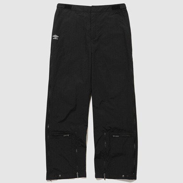 カモサイドジッパートラックパンツ UP422CPTN0 BLK