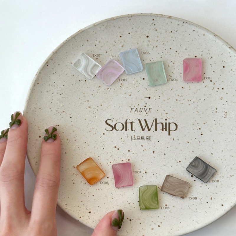 FAUVE / Soft Whip Sheer Syrup Gel 10 Set / Nail