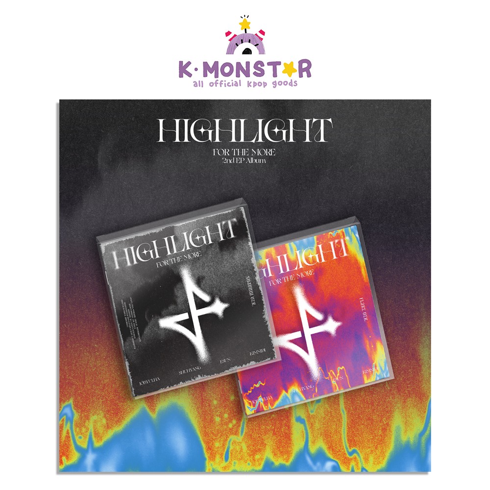 For The More 2nd EP [HIGHLIGHT] 2種SET (Shadow Ver. / Flare Ver.)