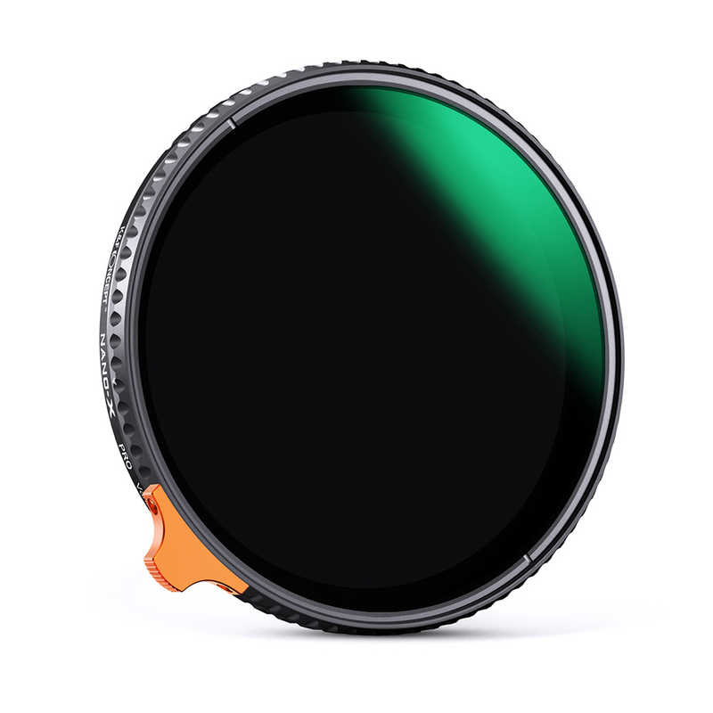 K＆FCONCEPT　NANO-X バリアブル NDフィルター 77mm 減光範囲ND2~ND400　KF-NNDX77