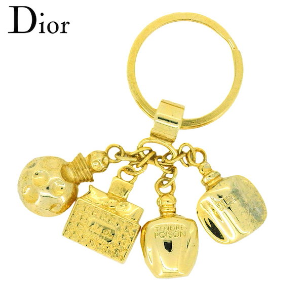 Qoo10] Dior キーリング キーホルダー パフュームモチ