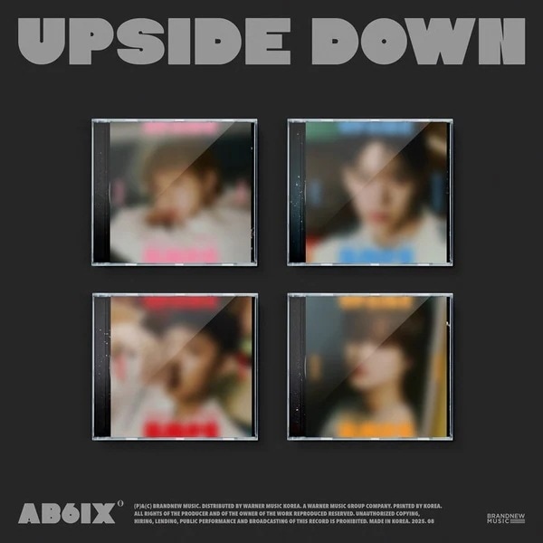 [MEGA] [4種セット] (JEWEL ver) AB6IX 10th EPアルバム [UPSIDE DOWN] チャート反映