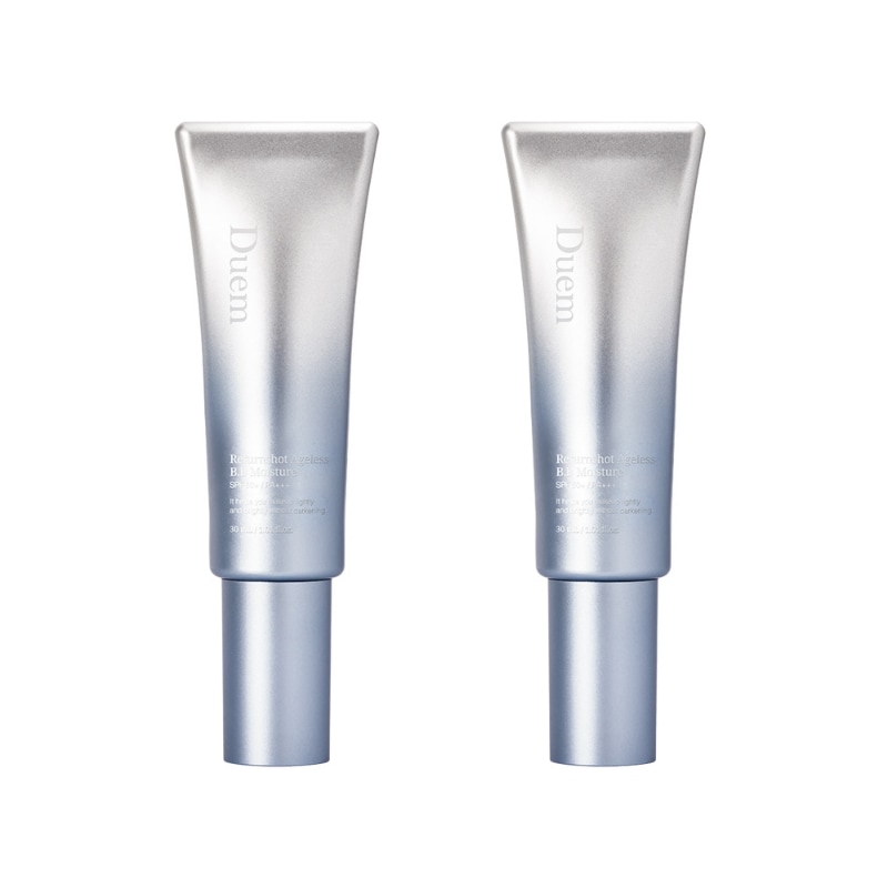 1+1! リターンショット エイジレス BB モイスチャー 30ml ペプチド BBクリーム 鎮静 エイジング ベース 化粧下地 毛穴カバー