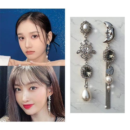 [エバーグローシヒョン着用] マジカルムーン/韓国ジュエリー 韓国の人気ブランド 人気ジュエリー 韓国ファッションスタイル