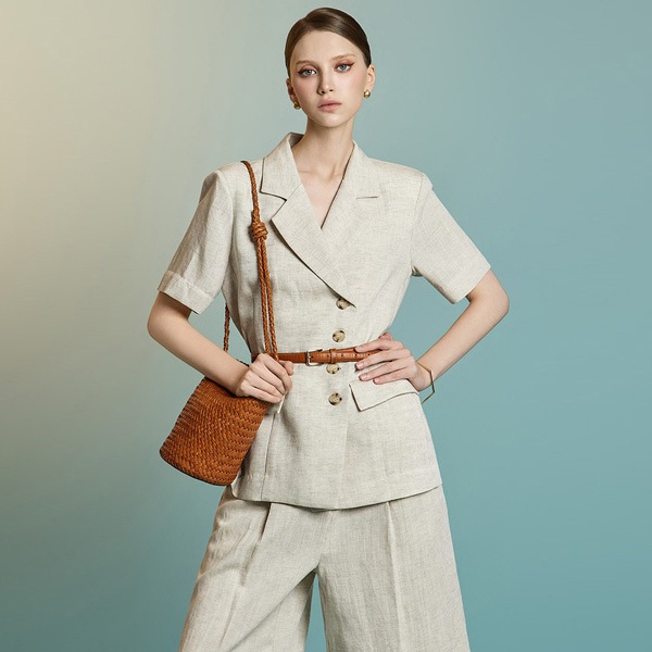 J2807 リネン ジャケット